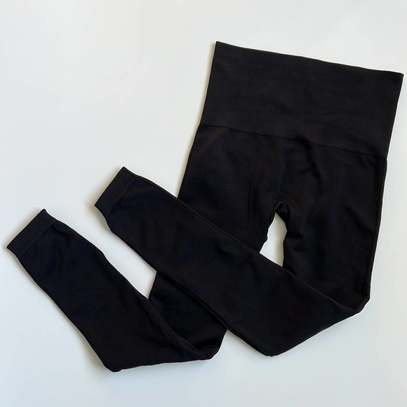 SPANX black look at me now seamless leggings M - Picture 6 of 9